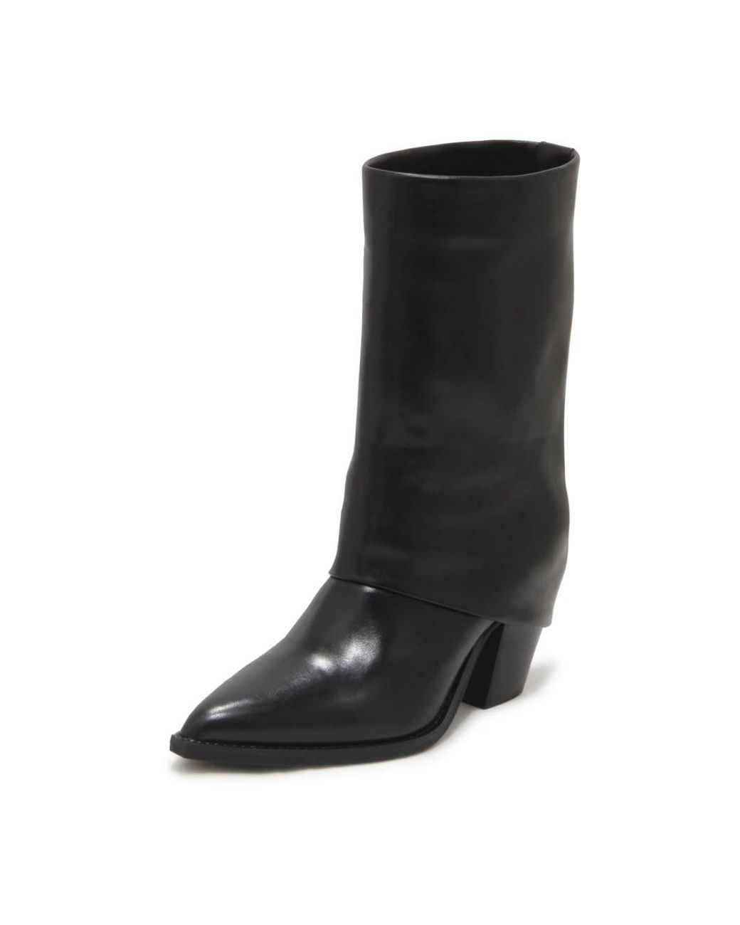 Julie Dee Black Cowboy & Biker Boots