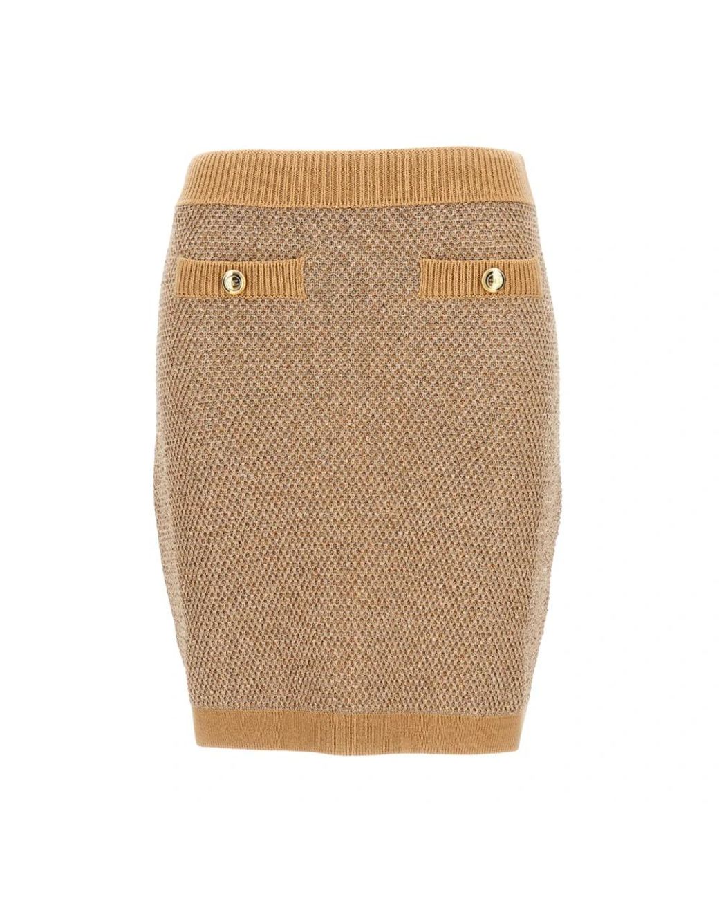Elisabetta Franchi Natural Pencil Skirts