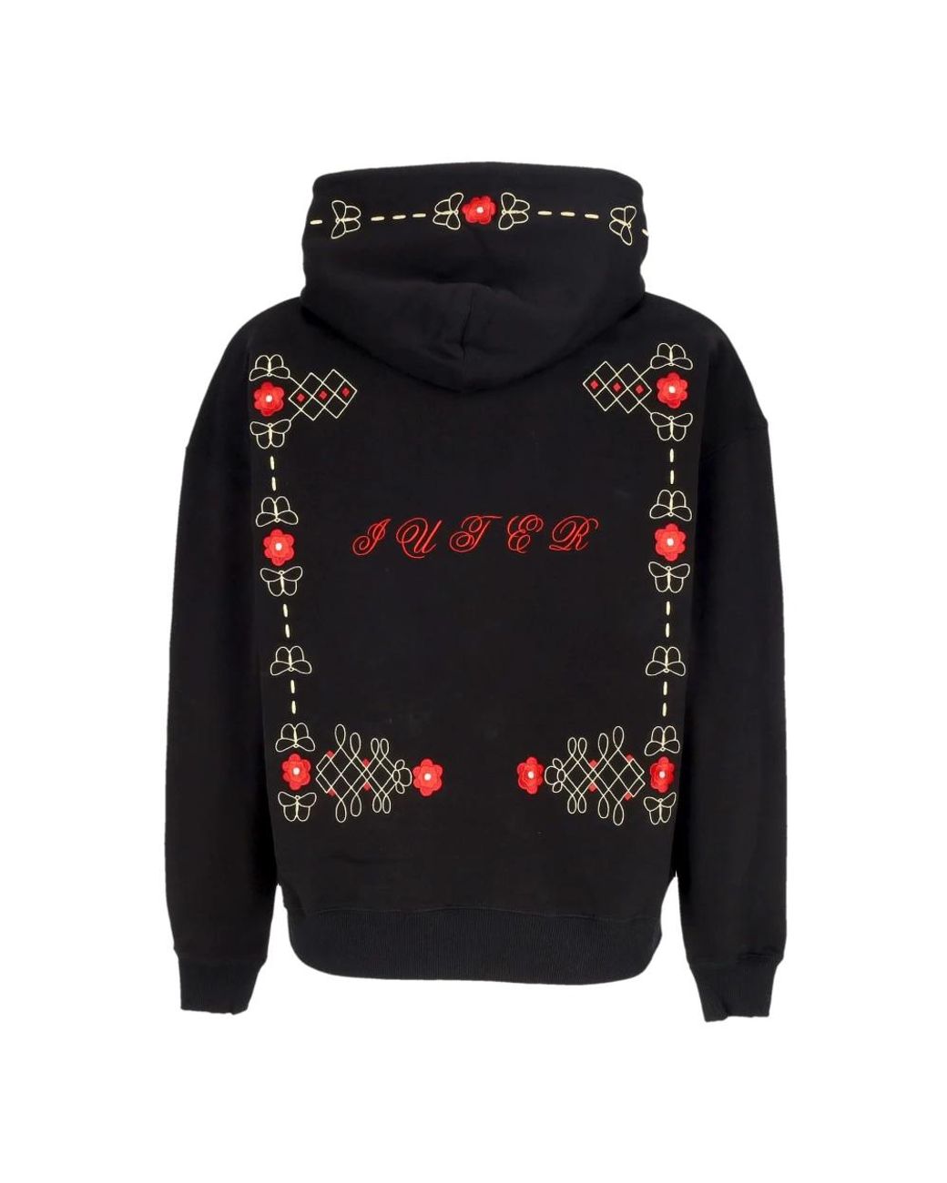 Iuter Black Hoodies for men