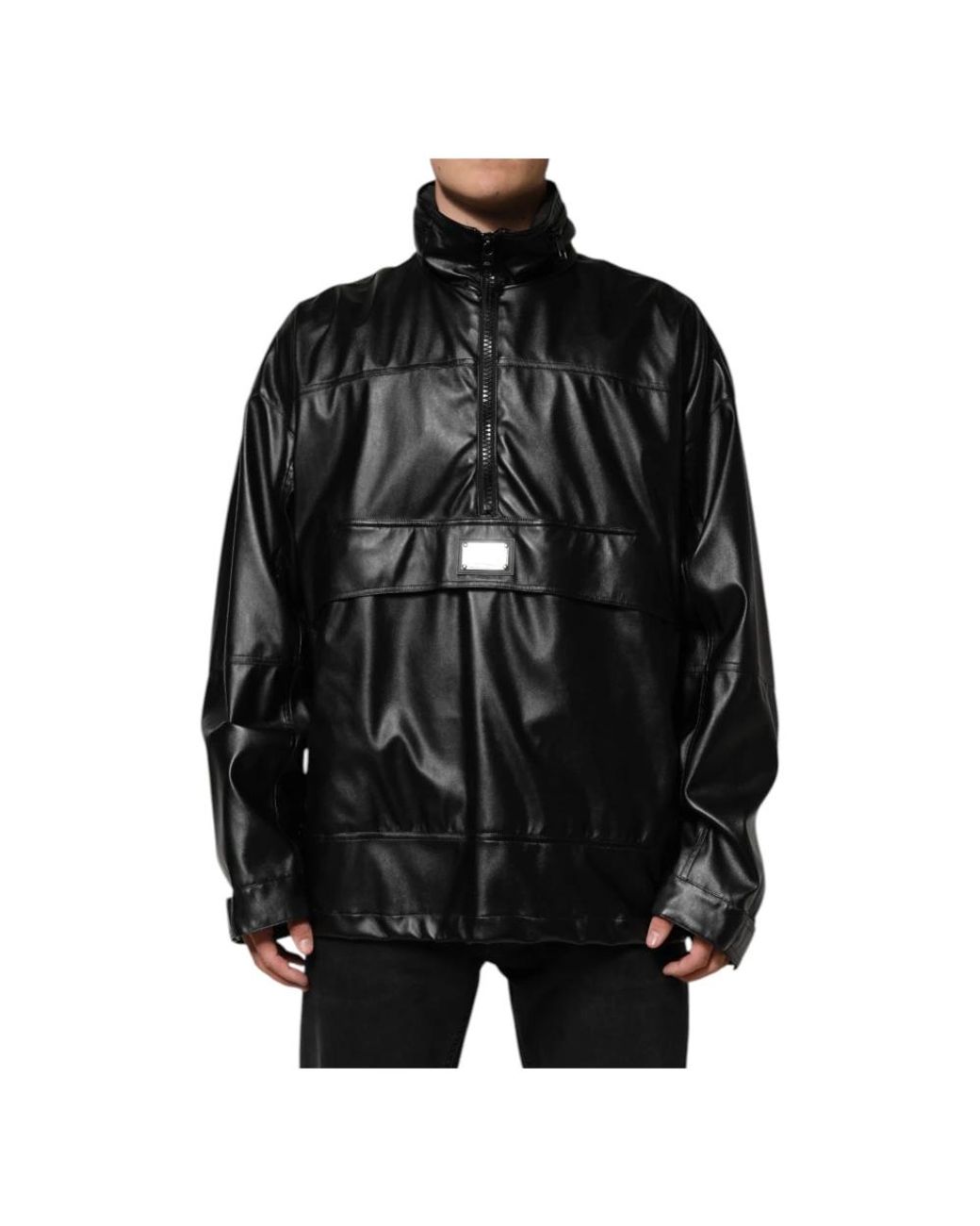 Dolce & Gabbana Black Bomber Jackets for men