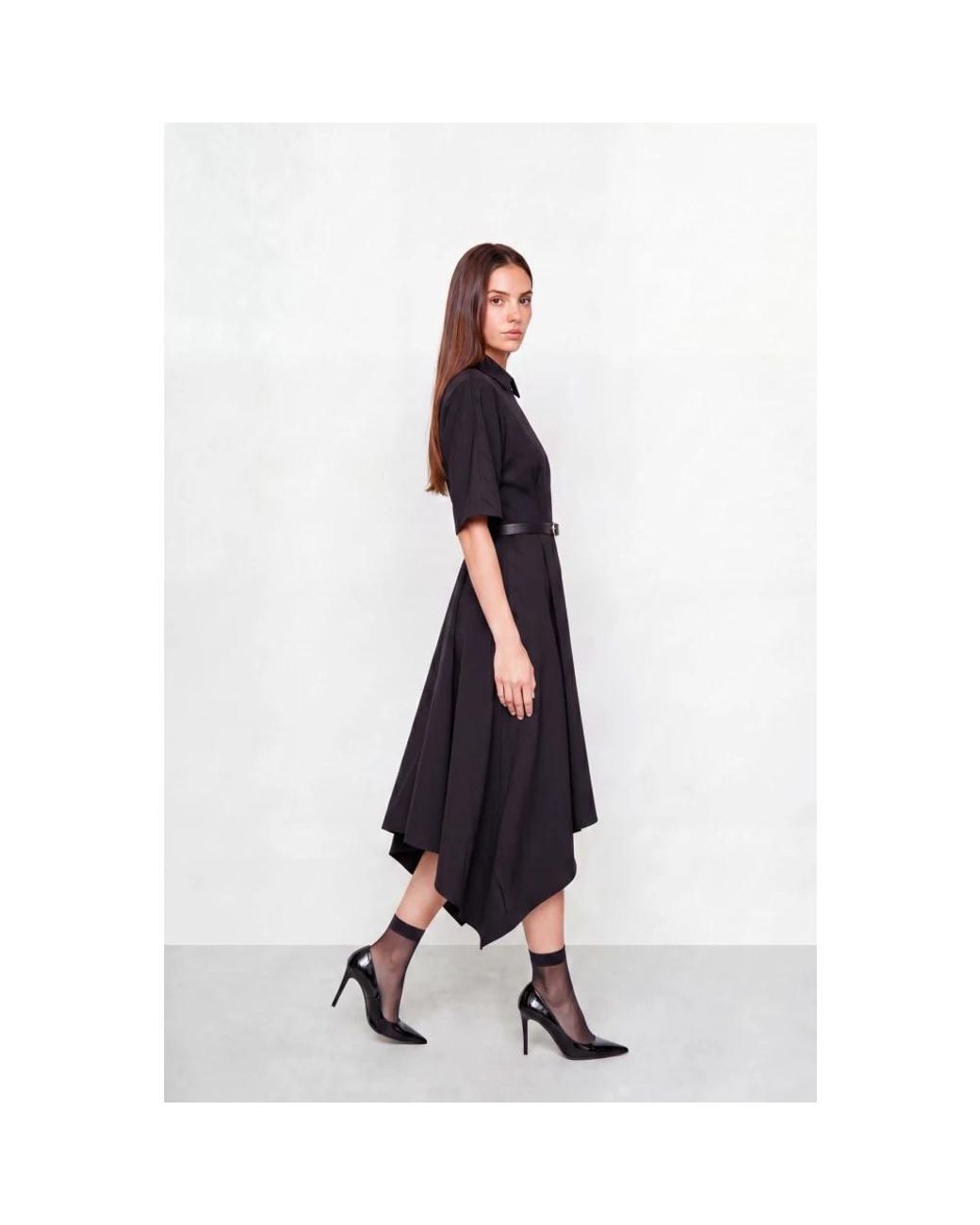 Midi Dresses Kocca de color Black