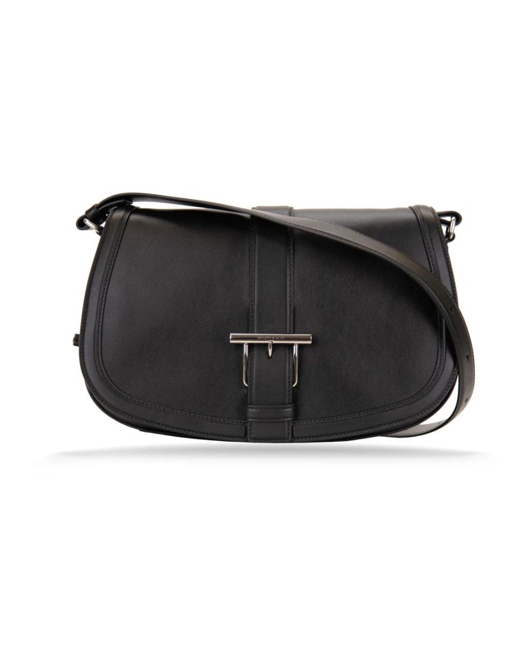 McQueen Black Shoulder Bags