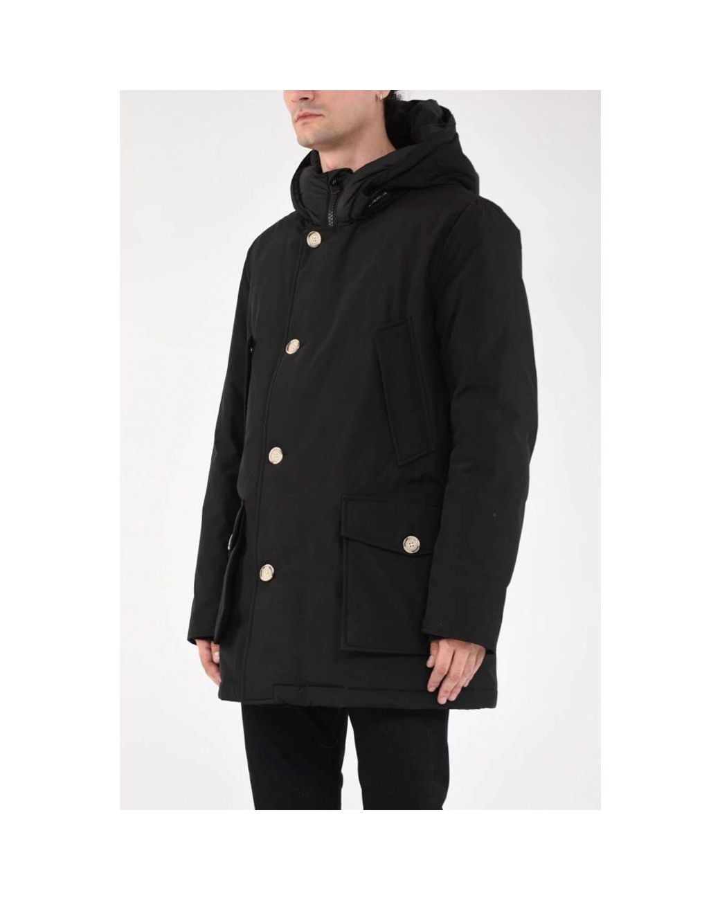 Down Jackets Woolrich de hombre de color Black