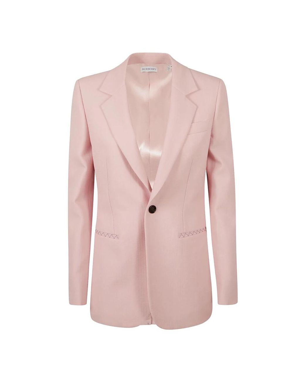 Burberry Jassen ,Roze ,Wol Blazer in het Pink