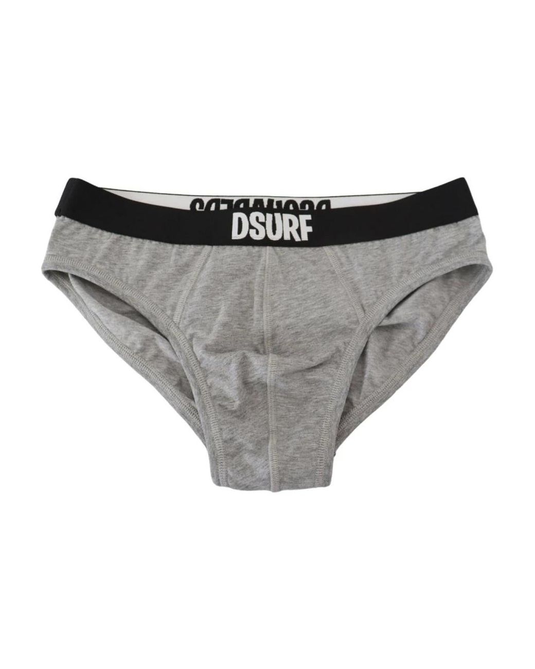 DSquared² Gray Underpants for men