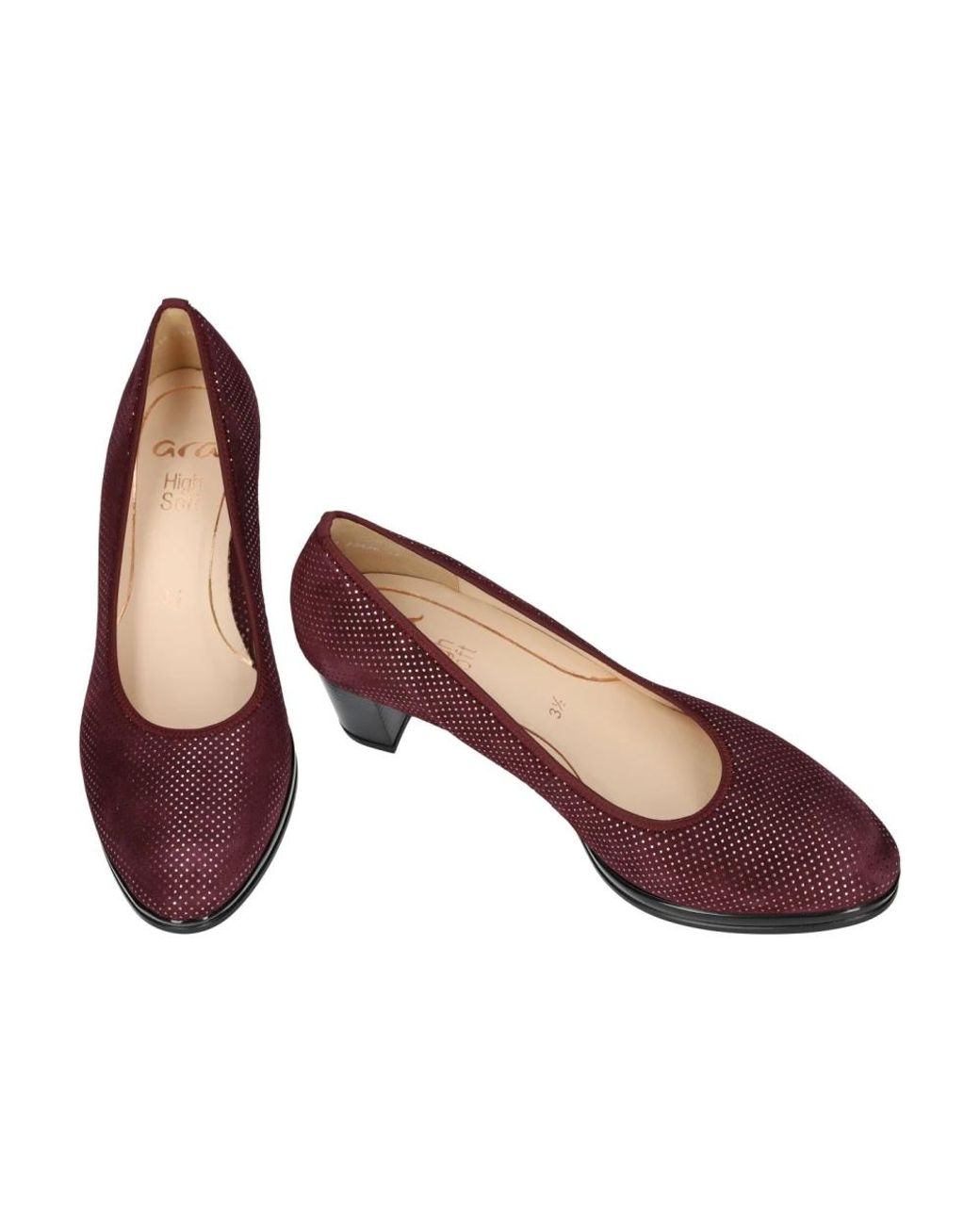 Ara Red Orly-Highsoft Pumps