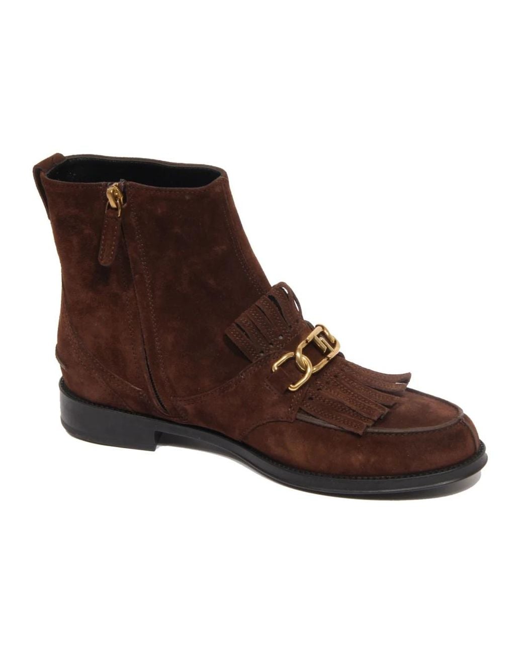 Tod's Brown Ankle Boots