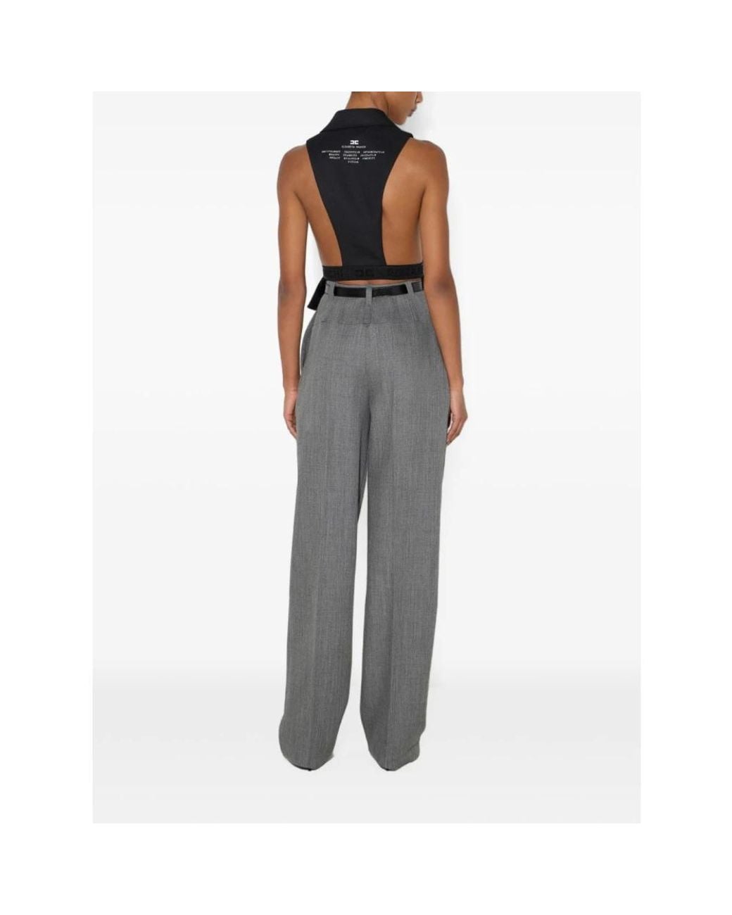 Elisabetta Franchi Black Waistcoats