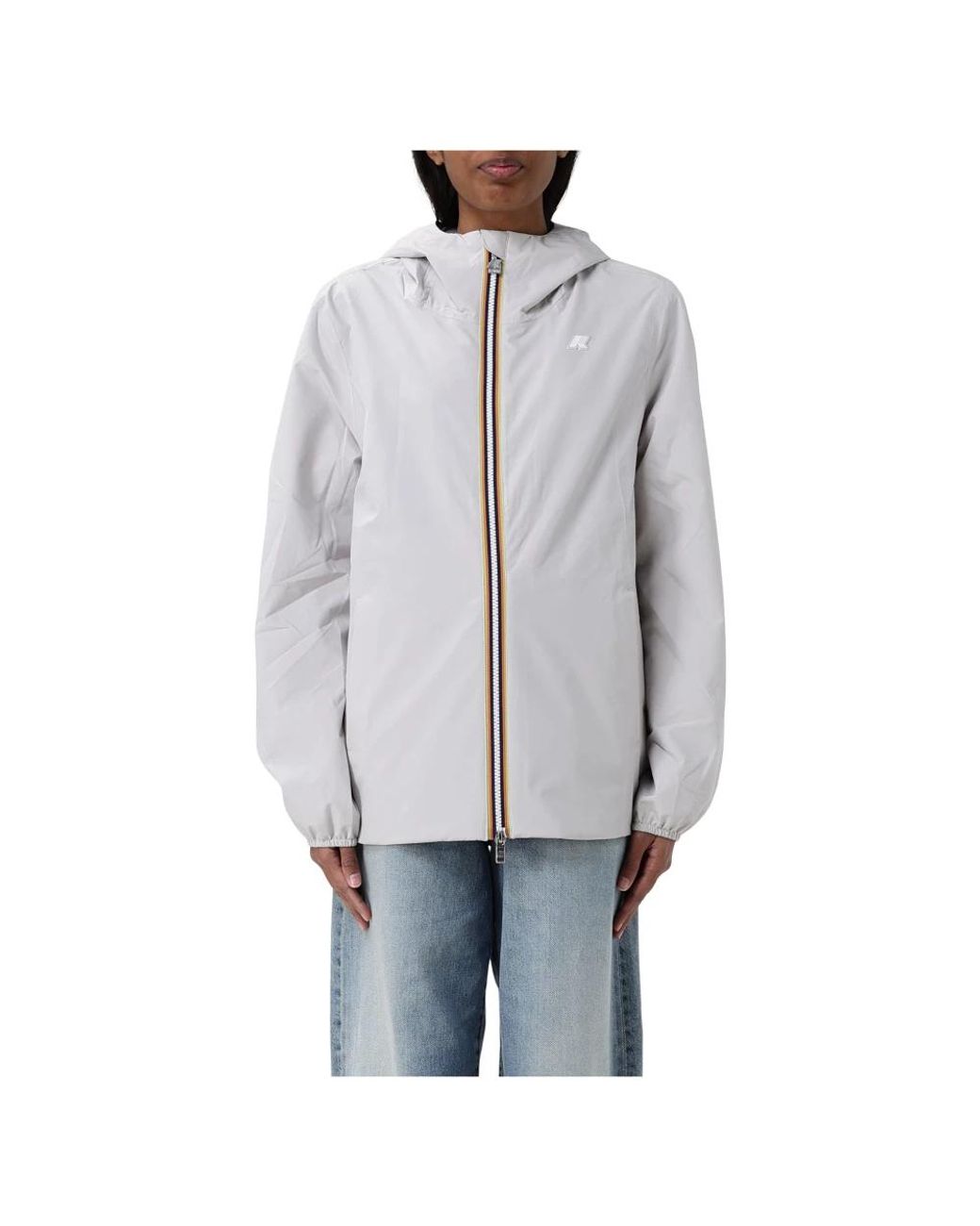 Rain Jackets K-Way en coloris Gray