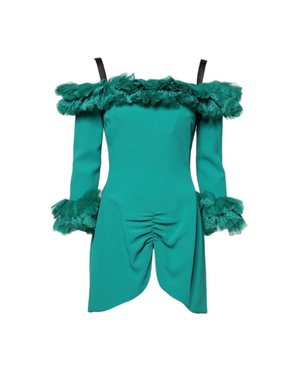 Dolce & Gabbana Green Party Dresses