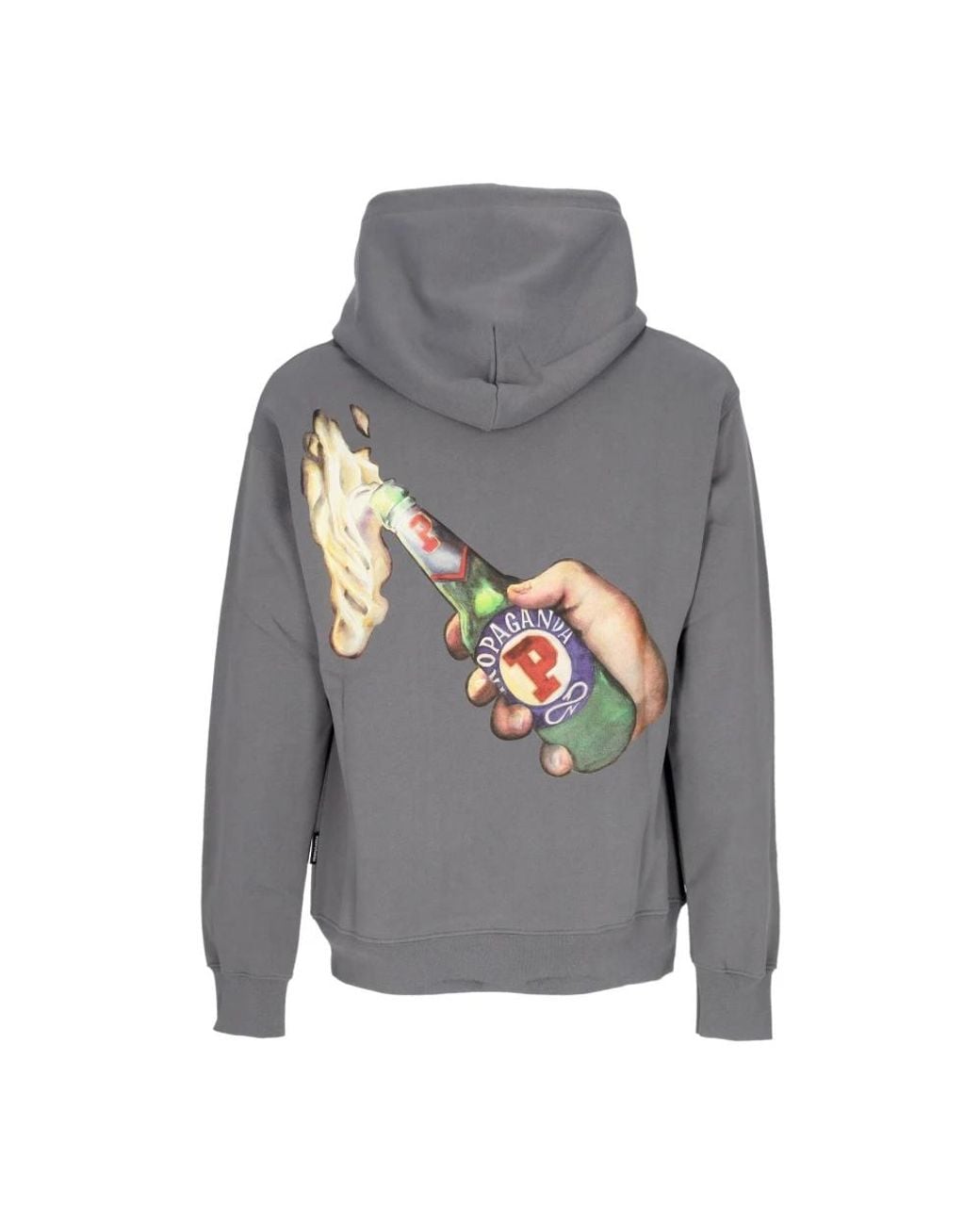 Propaganda Gray Hoodies for men