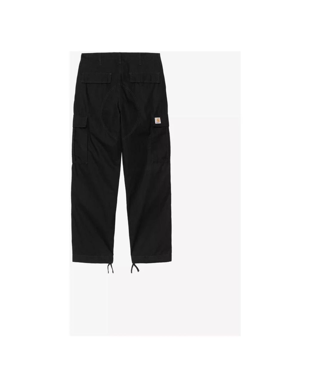 Carhartt Black Straight Trousers for men