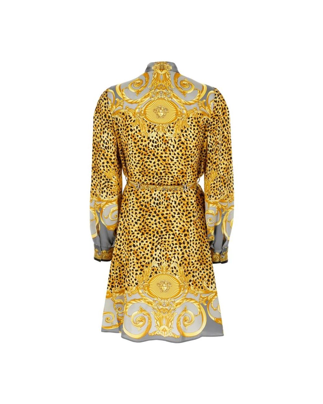 Versace Yellow Shirt Dresses