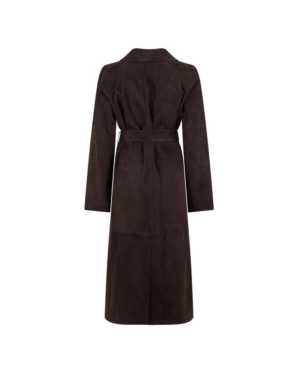 The Row Black Belted Coats
