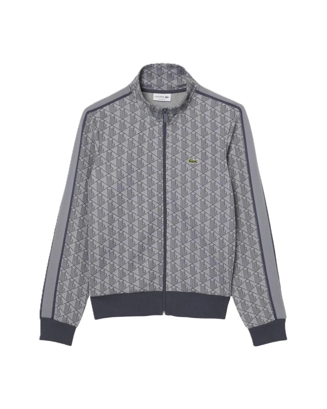 Lacoste Gray Zip-Throughs for men