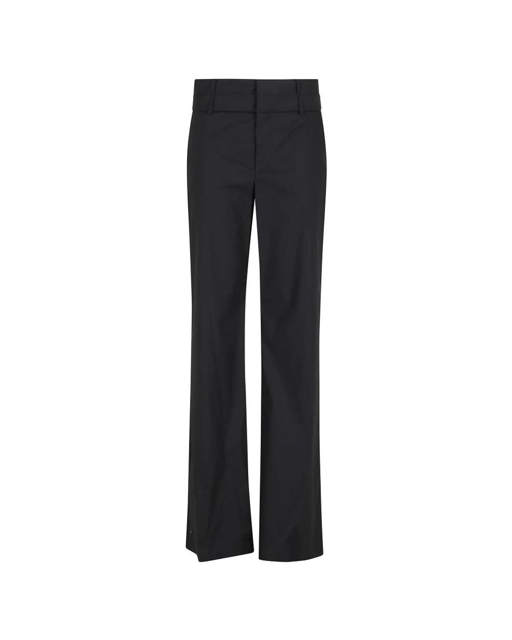 FEDERICA TOSI Gray Wide Trousers