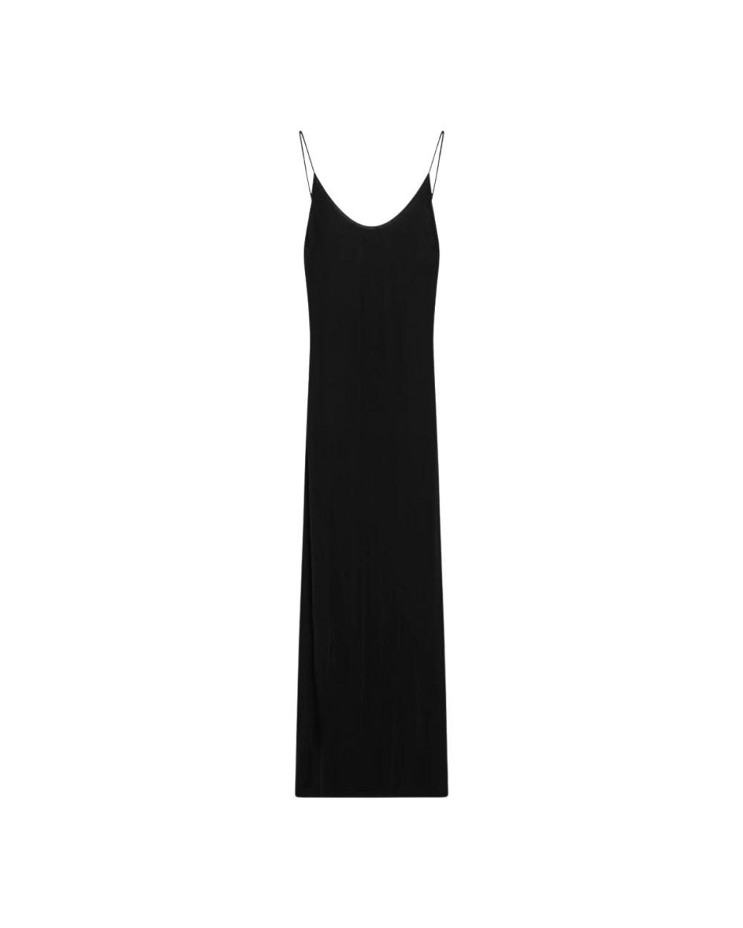 Saint Laurent Black Maxi Dresses