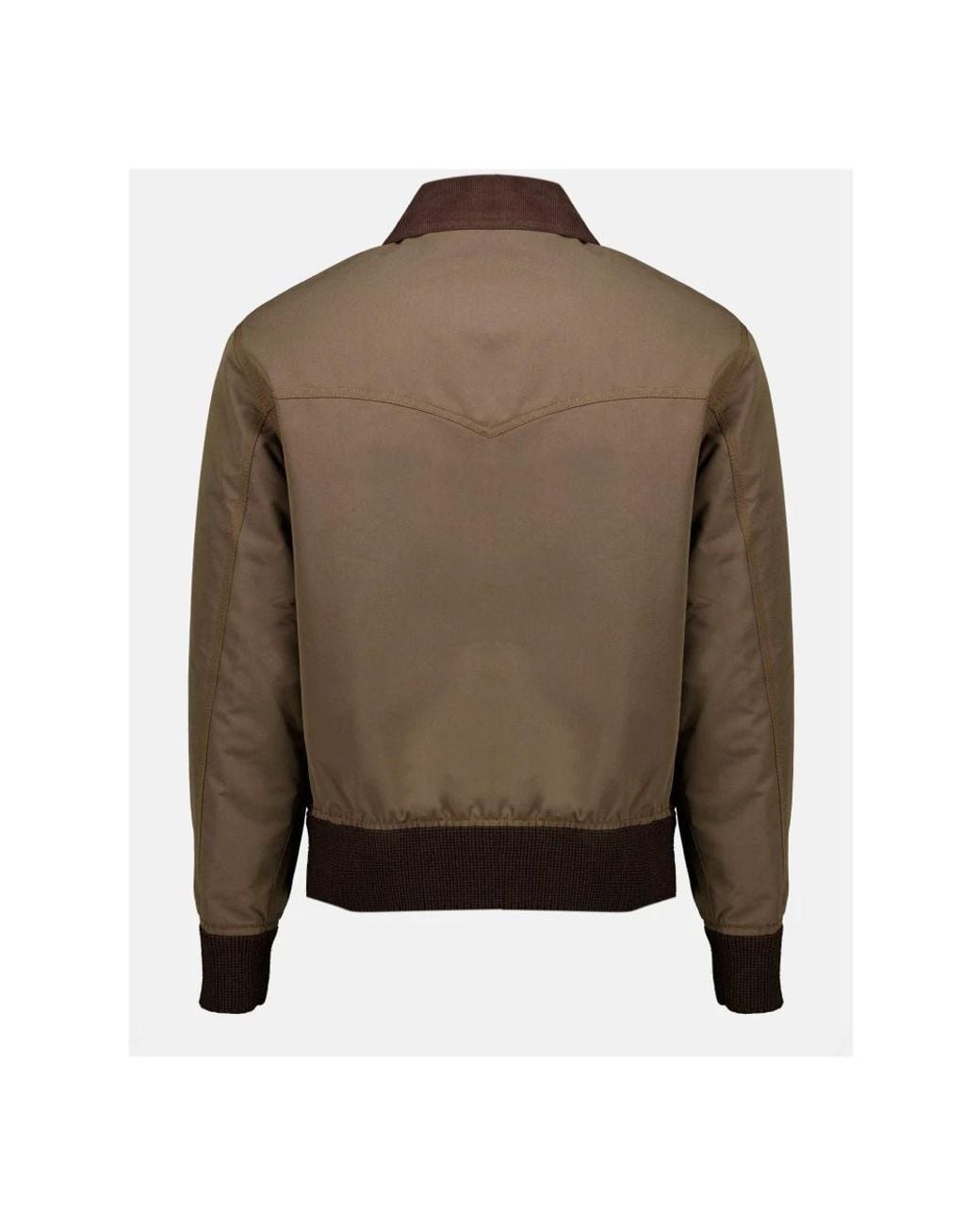 Prada Brown Bomber Jackets for men