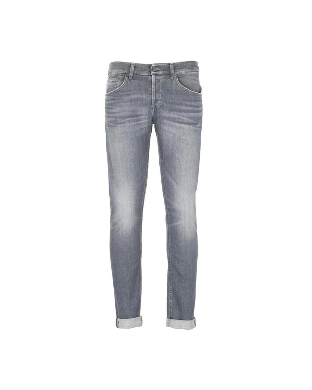 Dondup Gray Slim-Fit Jeans for men