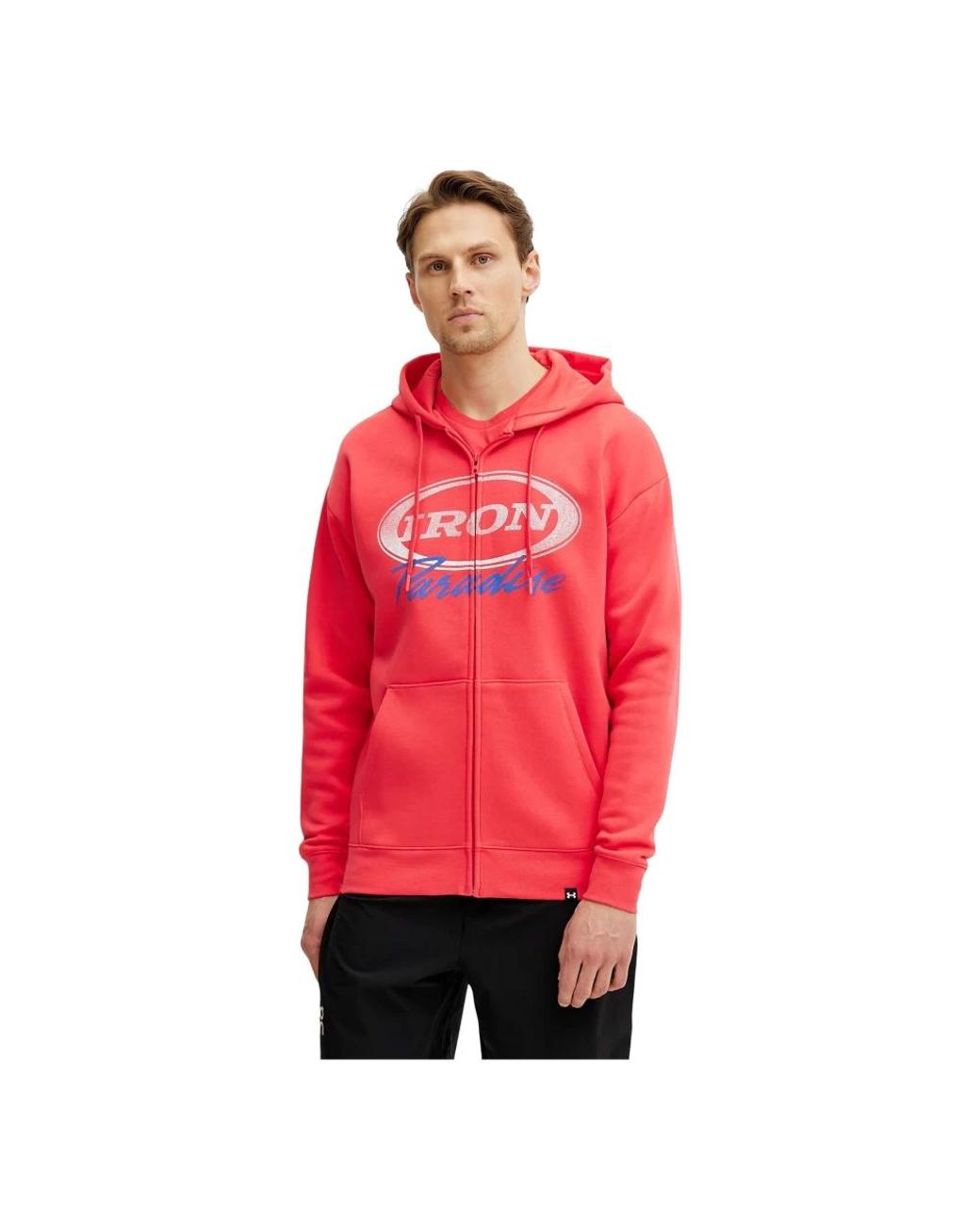 Zip-Throughs di Under Armour in Red da Uomo