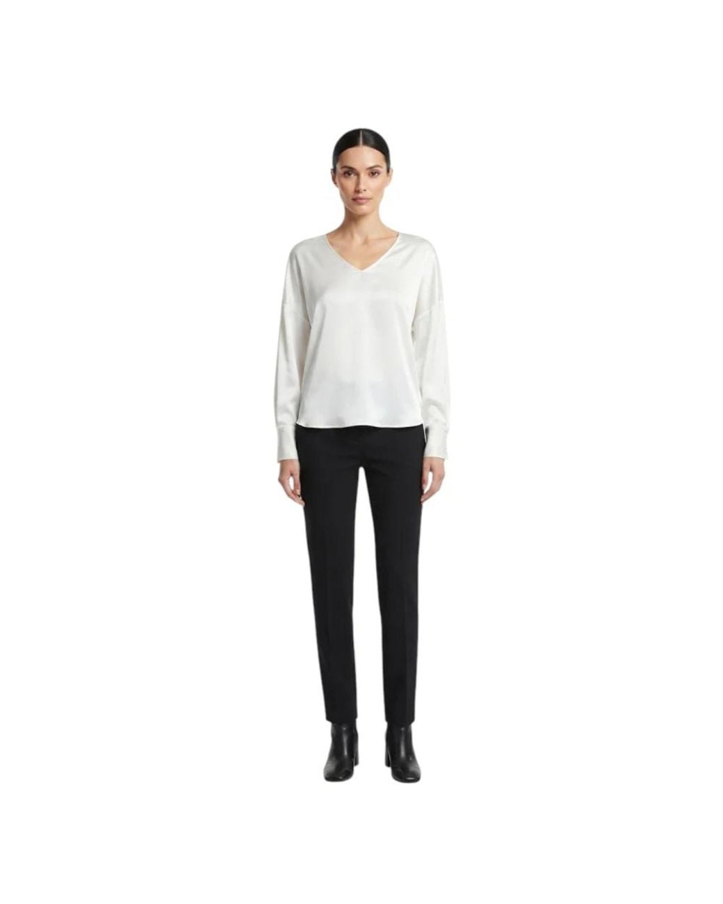 Nenette White Blouses