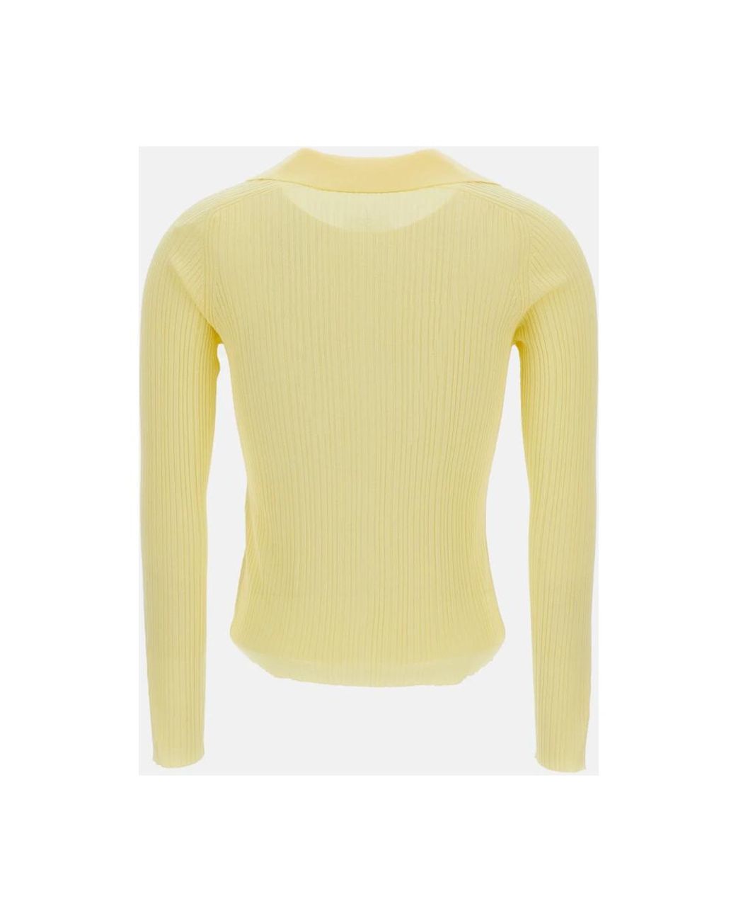 Maison Kitsuné Yellow Cardigans