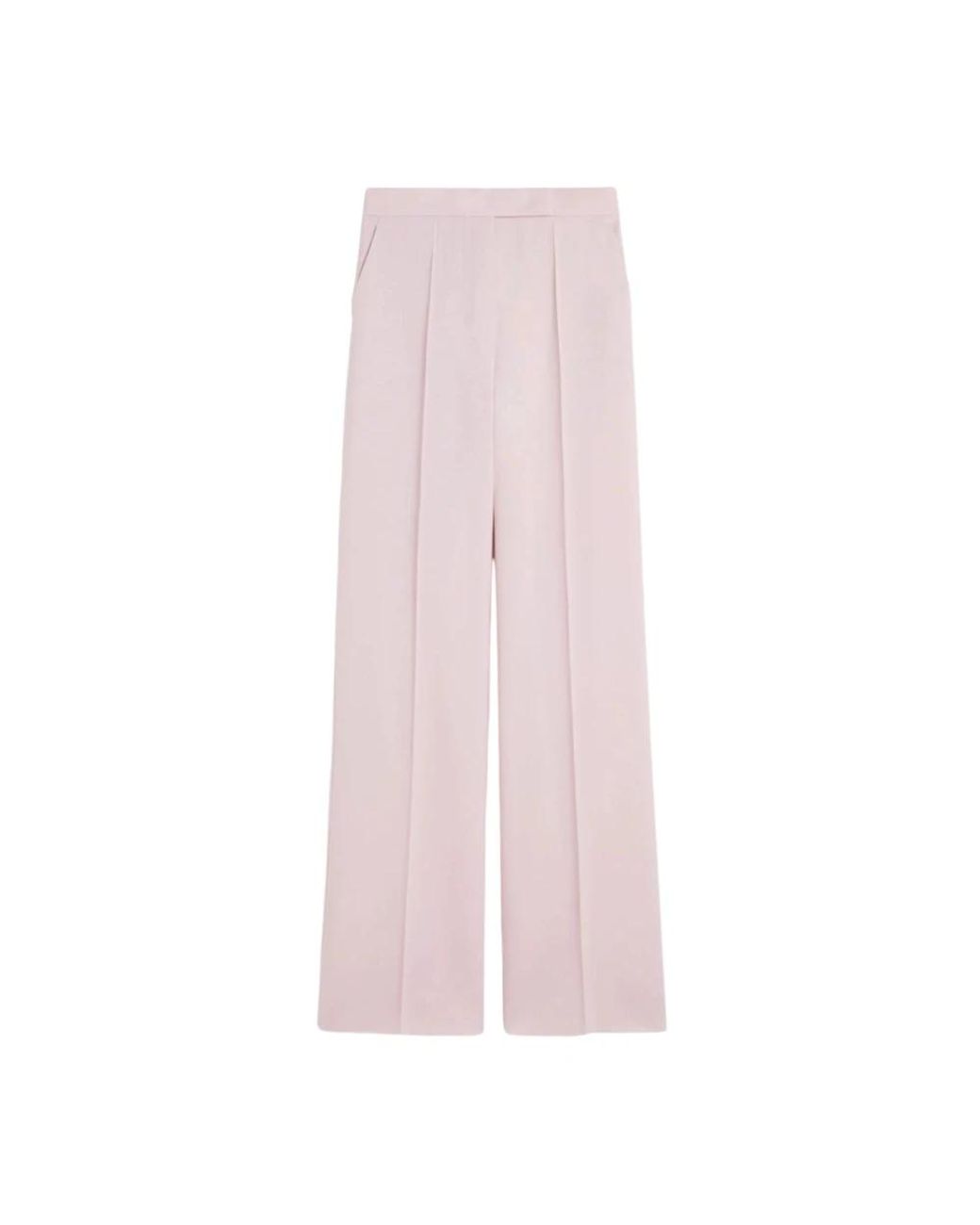 Max Mara Broeken ,Wide Broeken in het Pink