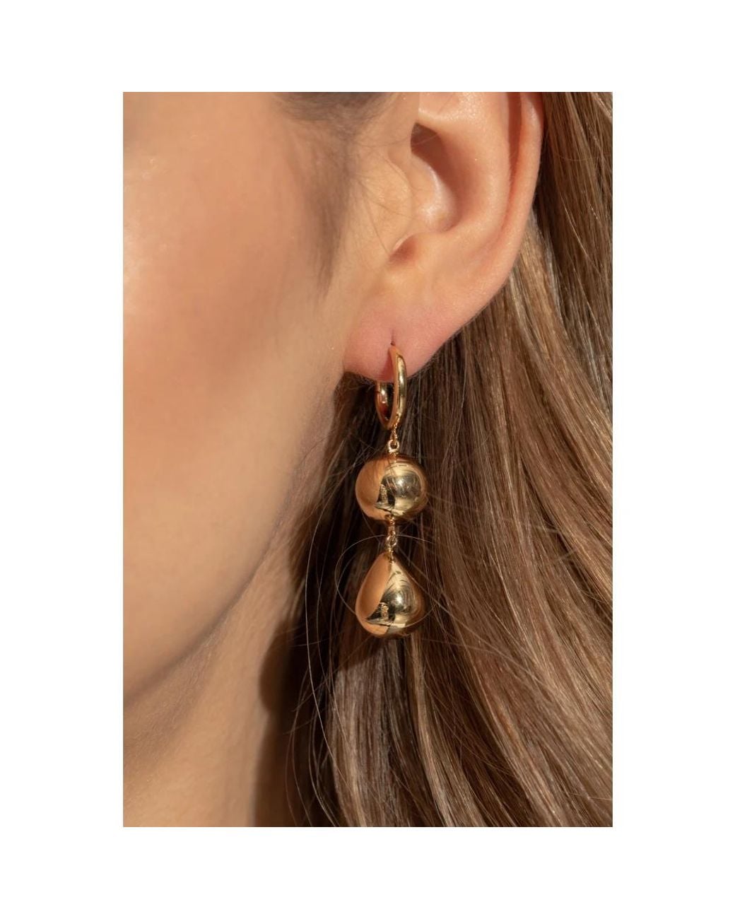 Earrings LIE STUDIO en coloris Metallic