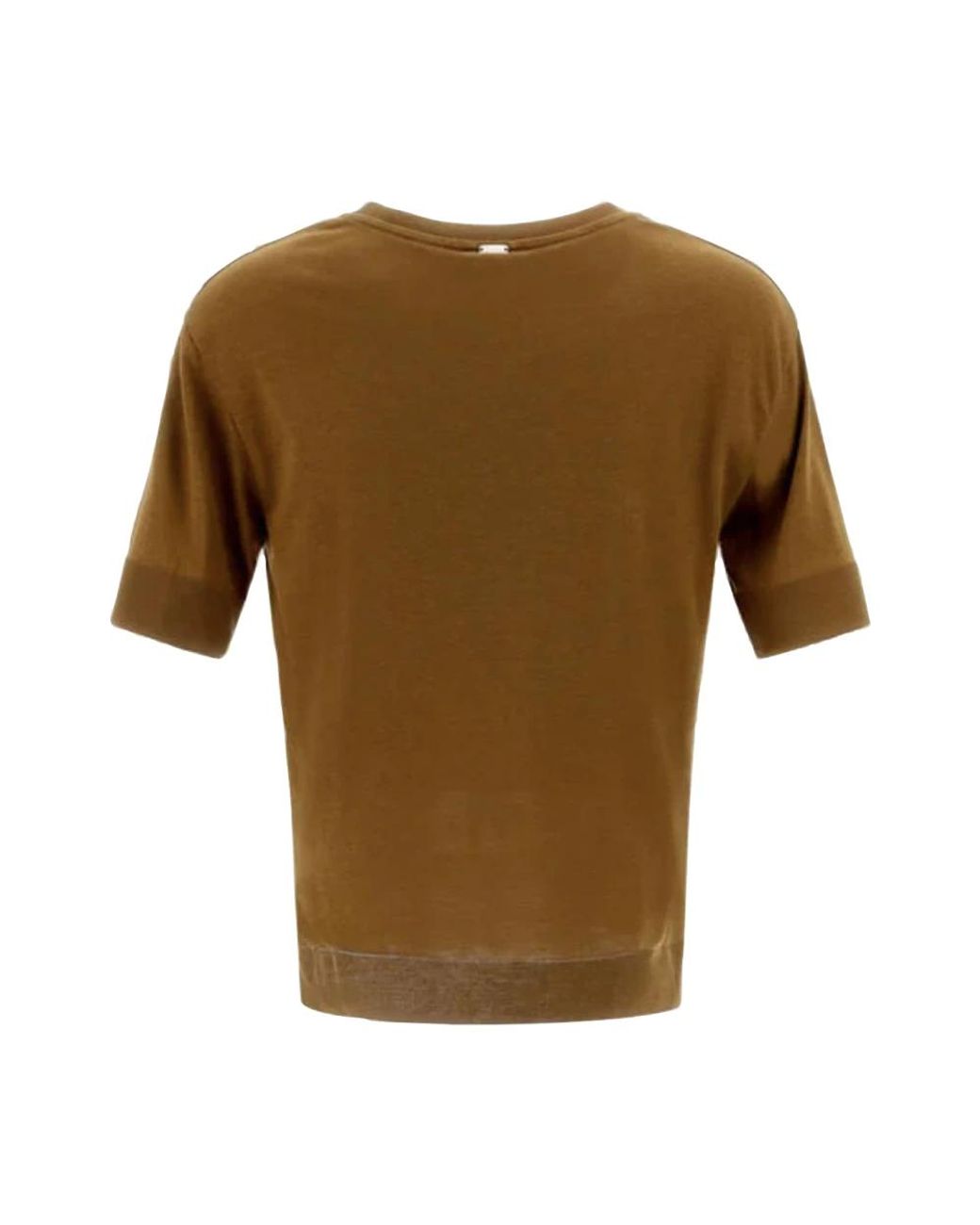 Herno Brown Round-Neck Knitwear