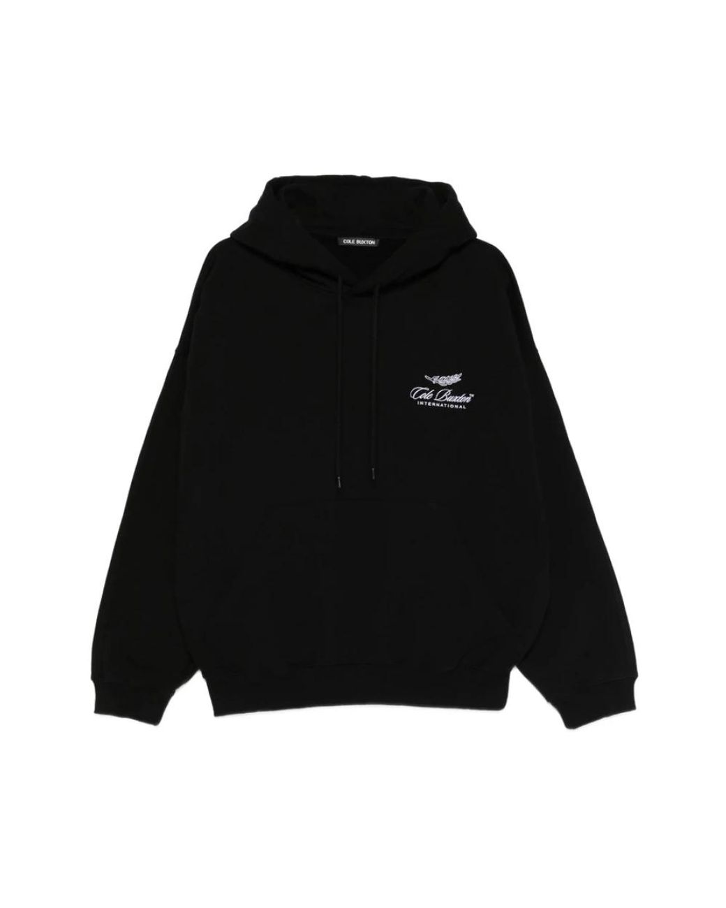 Cole Buxton Hoodies & Sweatvesten ,Zwart ,Katoen Hoodie in het Black voor heren