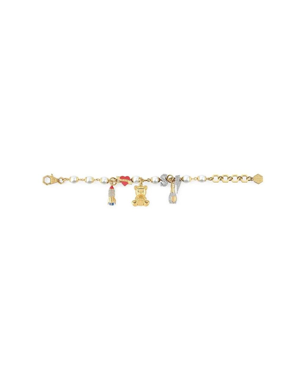 Bracelets di Philipp Plein in Metallic