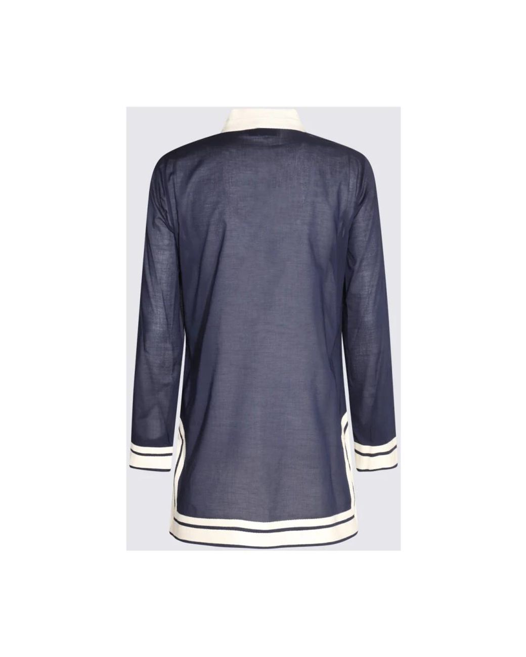 Ropa De Playa, Azul Y Verde Algodón, Mujer, Talla Tory Burch de color Blue