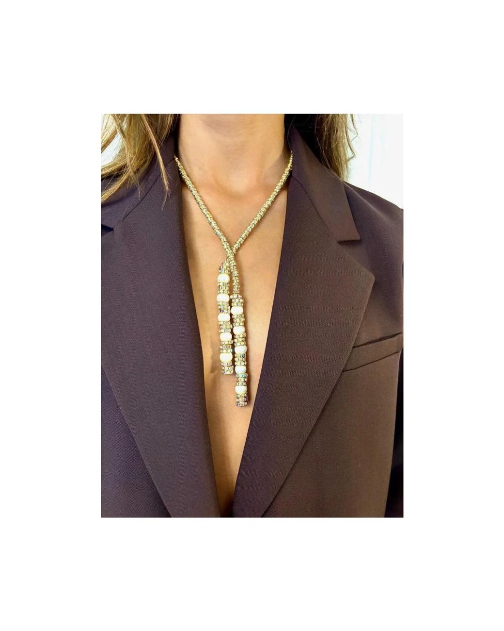 PEARL OCTOPUSS.Y Metallic Necklaces