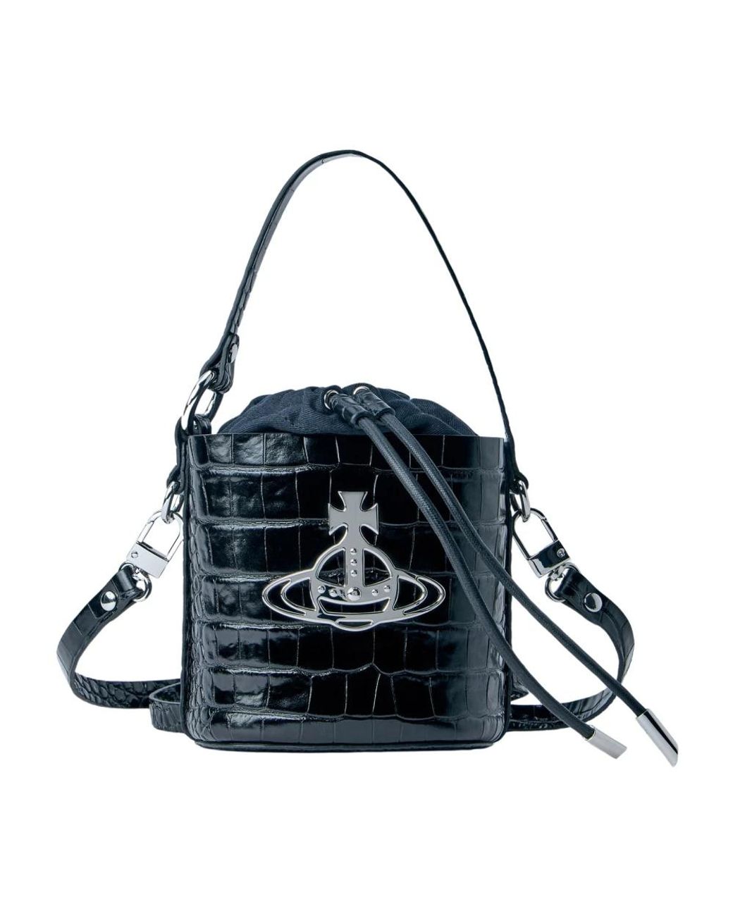 Vivienne Westwood Blue Bucket Bags