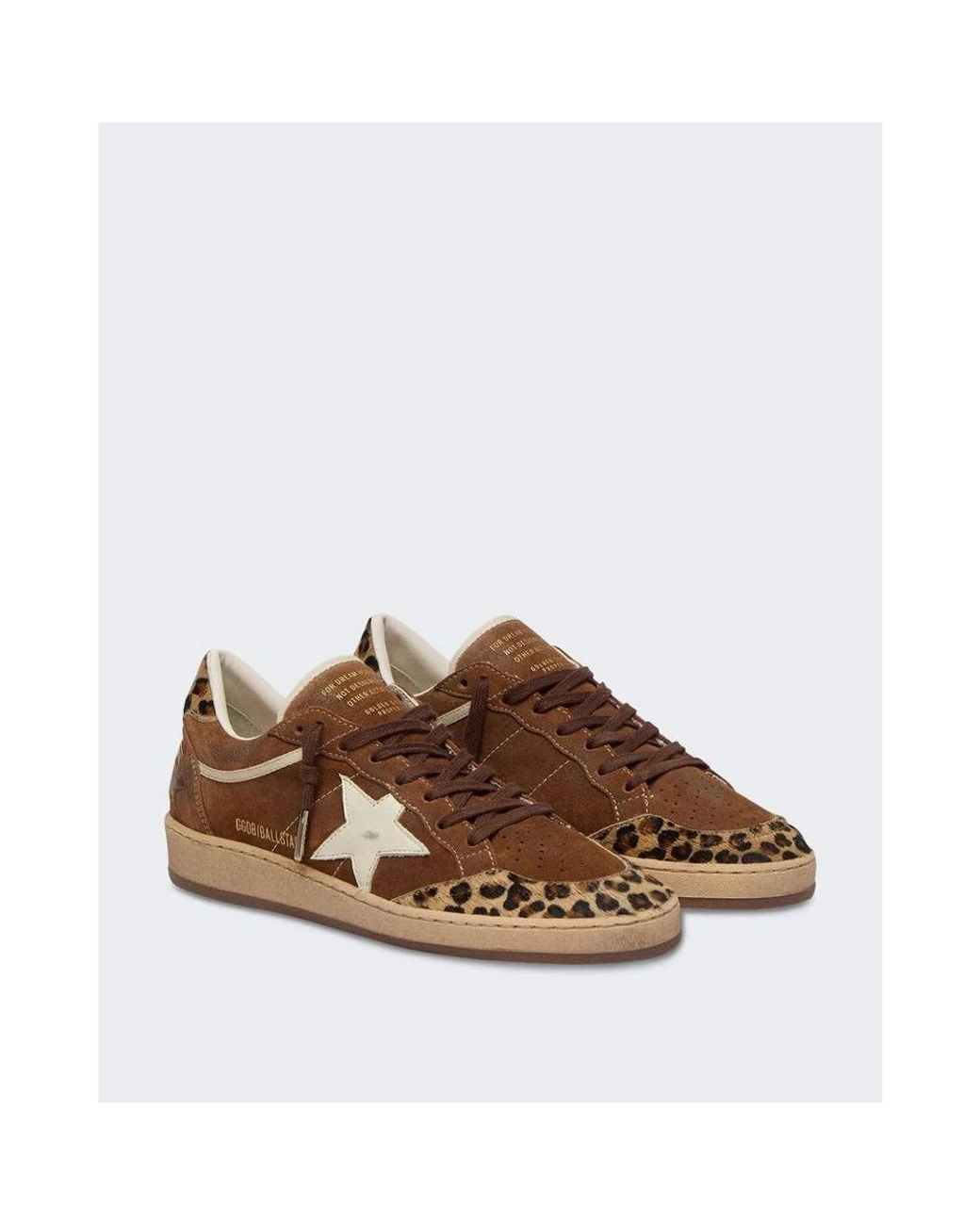 Golden Goose Deluxe Brand Brown Ball Star Suede Sneakers