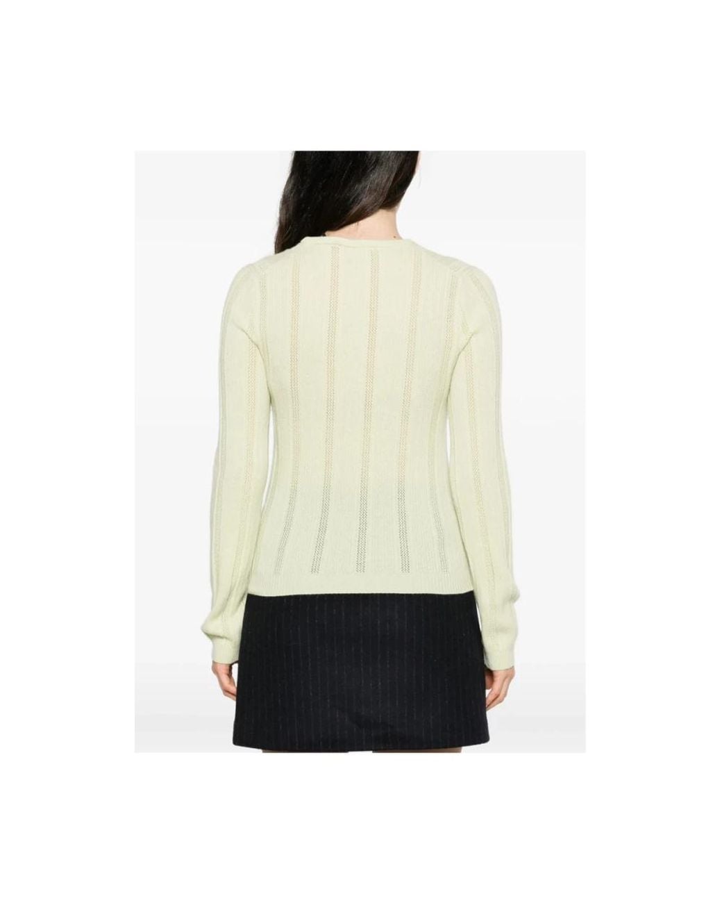 Paloma Wool Yellow V-Neck Knitwear