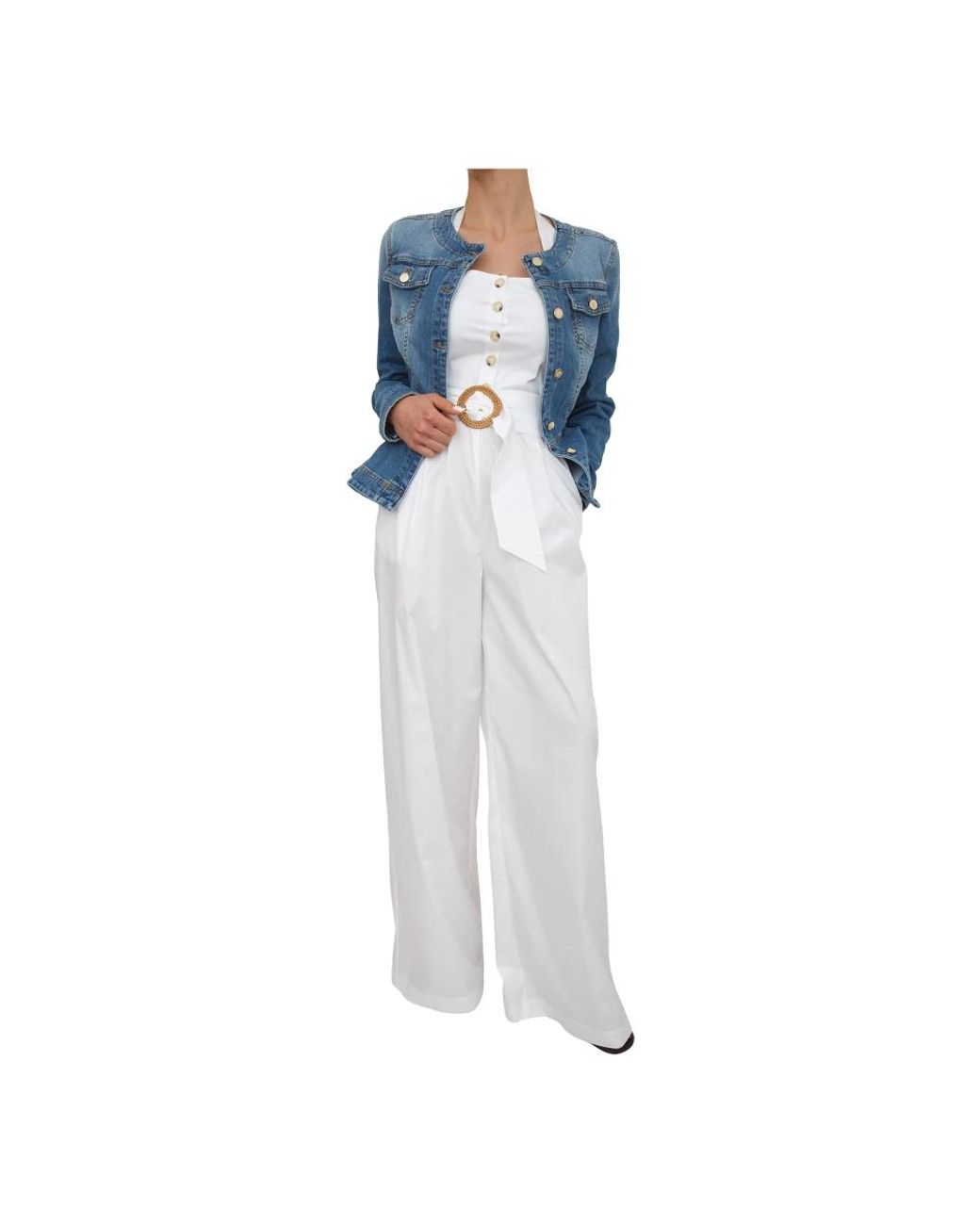 Fracomina White Jumpsuits