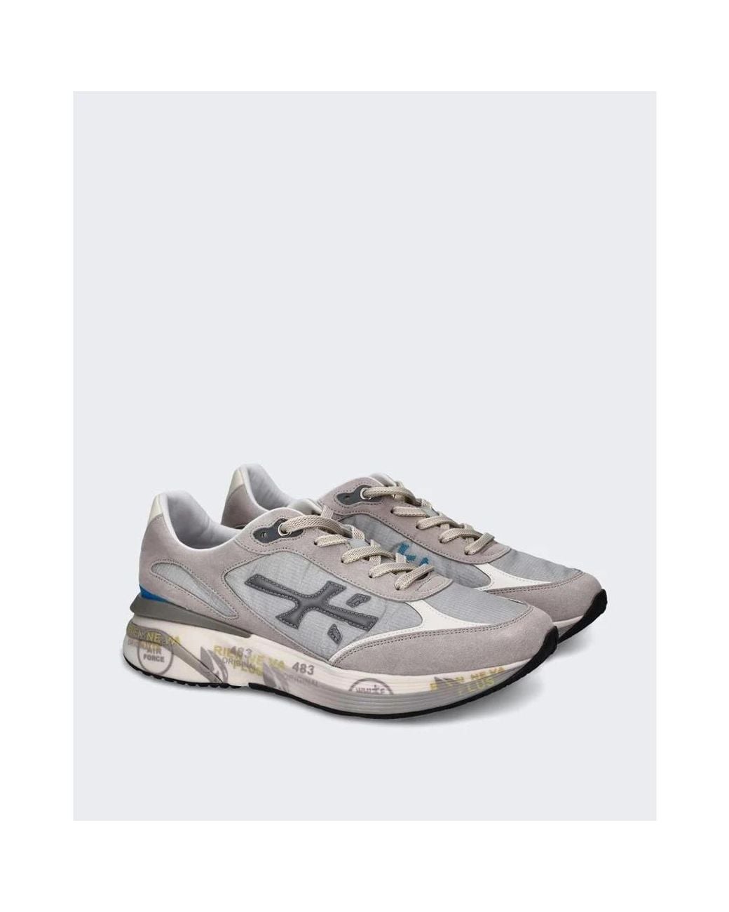 Premiata Gray Sneakers for men