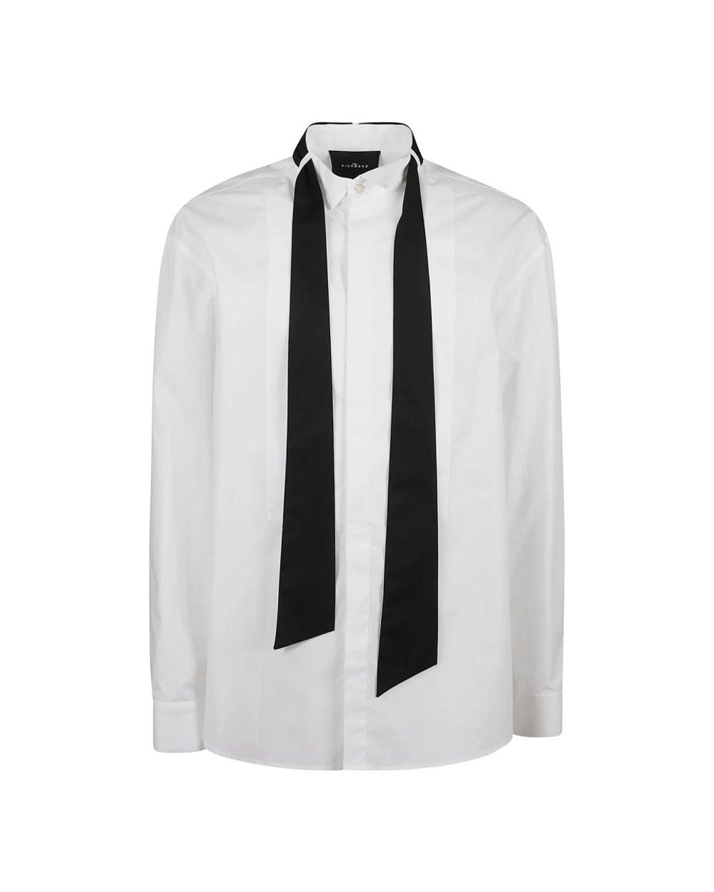 John Richmond Indreg Shirt in het Black voor heren