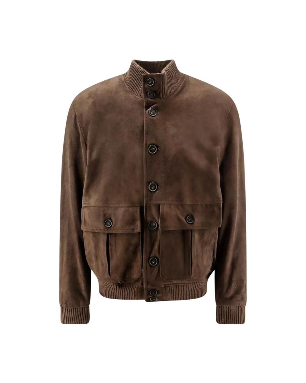 DFOUR® Valstar Jacket in het Brown voor heren