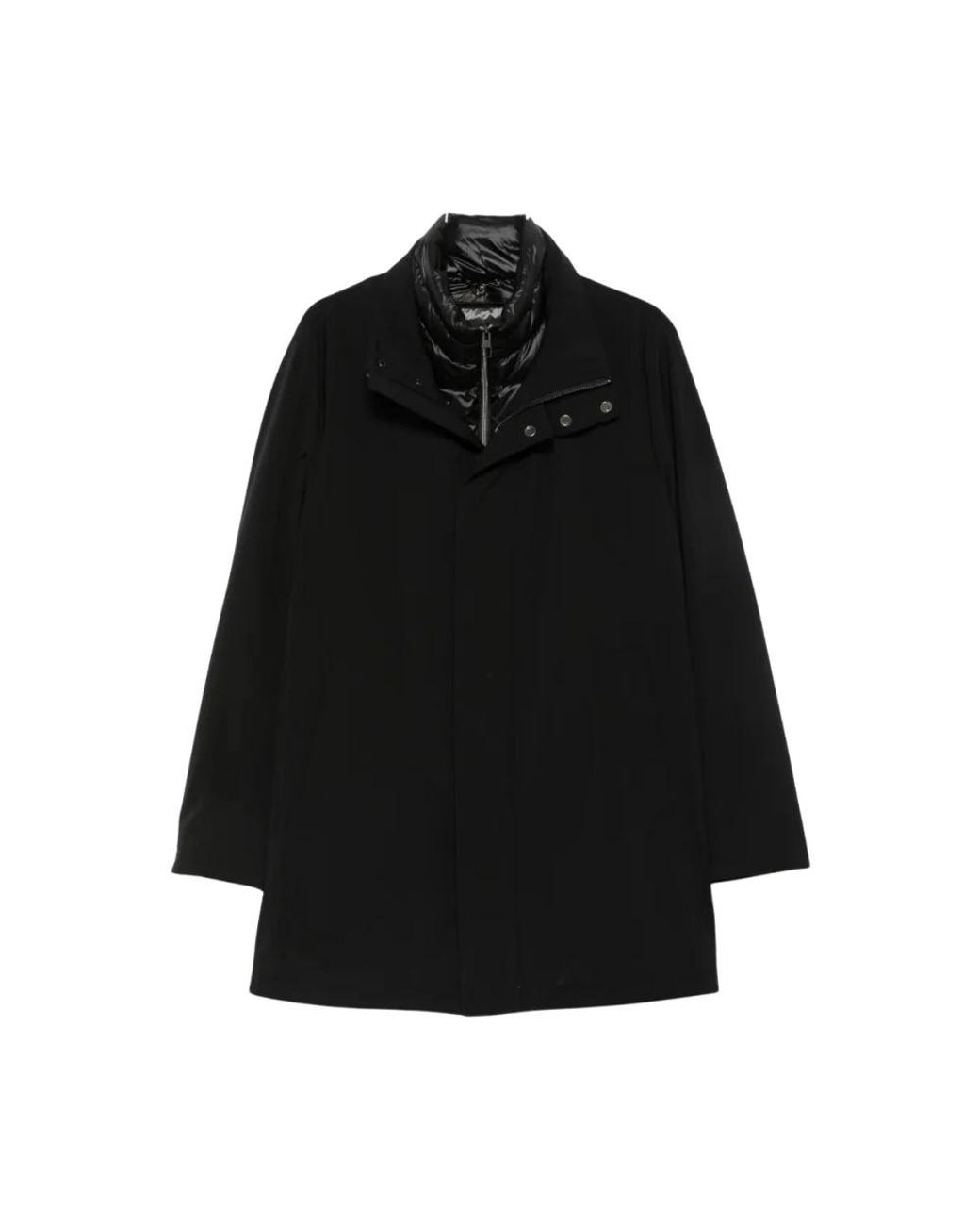 Montecore Black Single-Breasted Coats for men