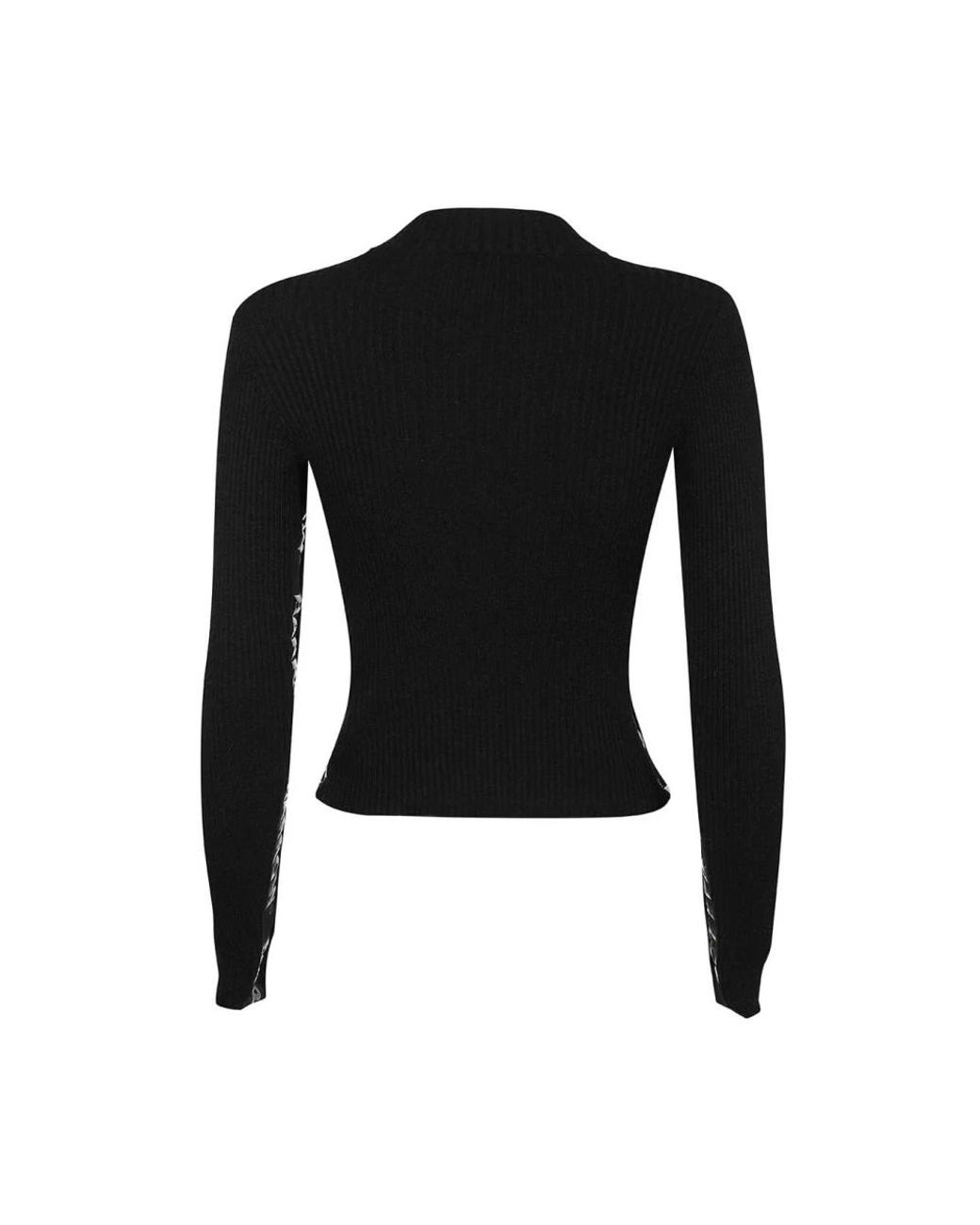 Barrow Black Round-Neck Knitwear