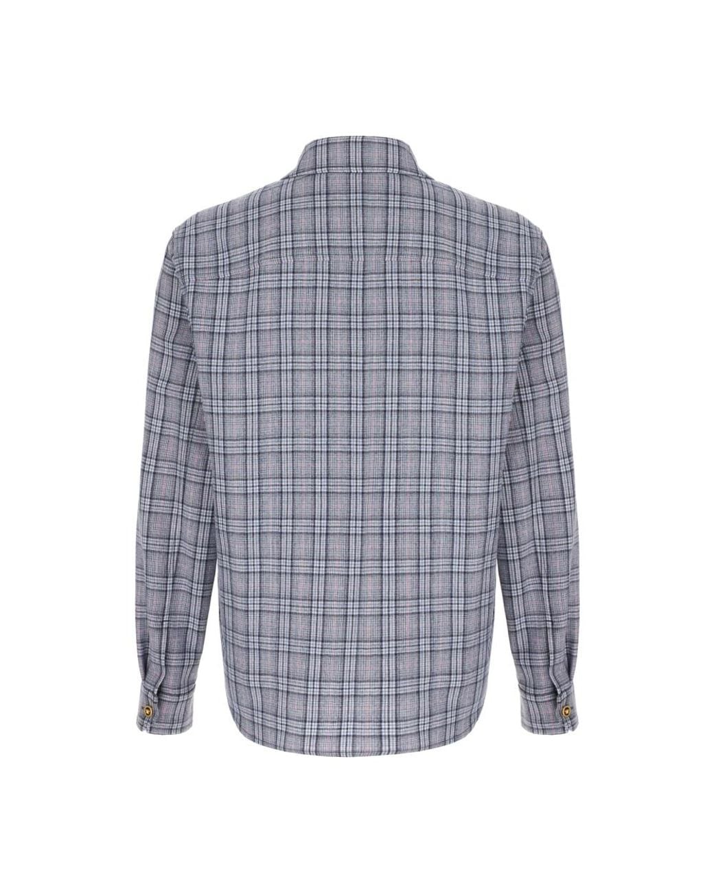 Versace Blue Light Jackets for men