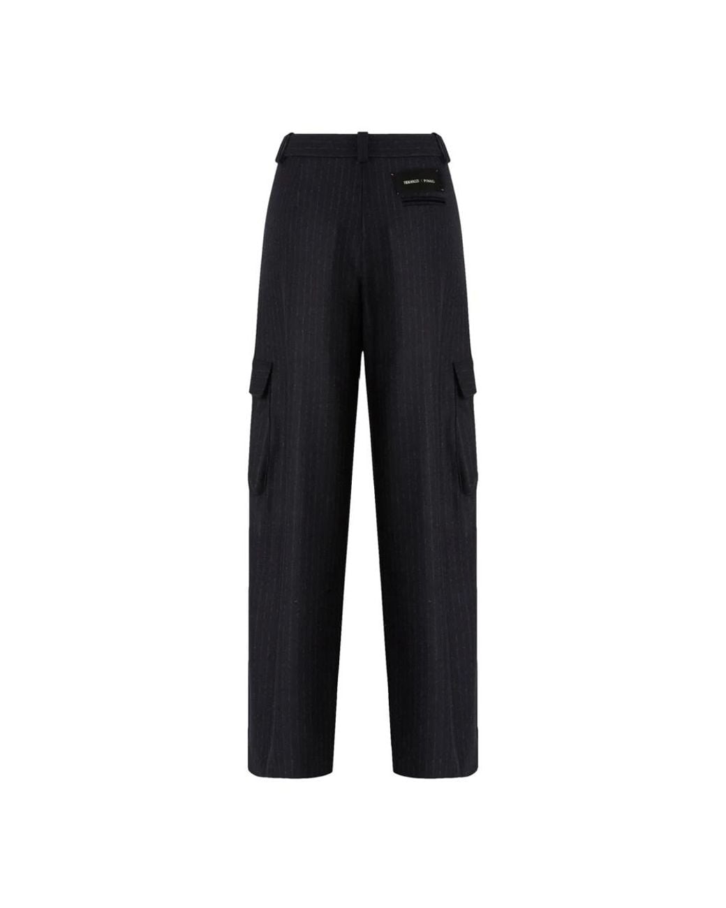 Pinko Black Wide Trousers