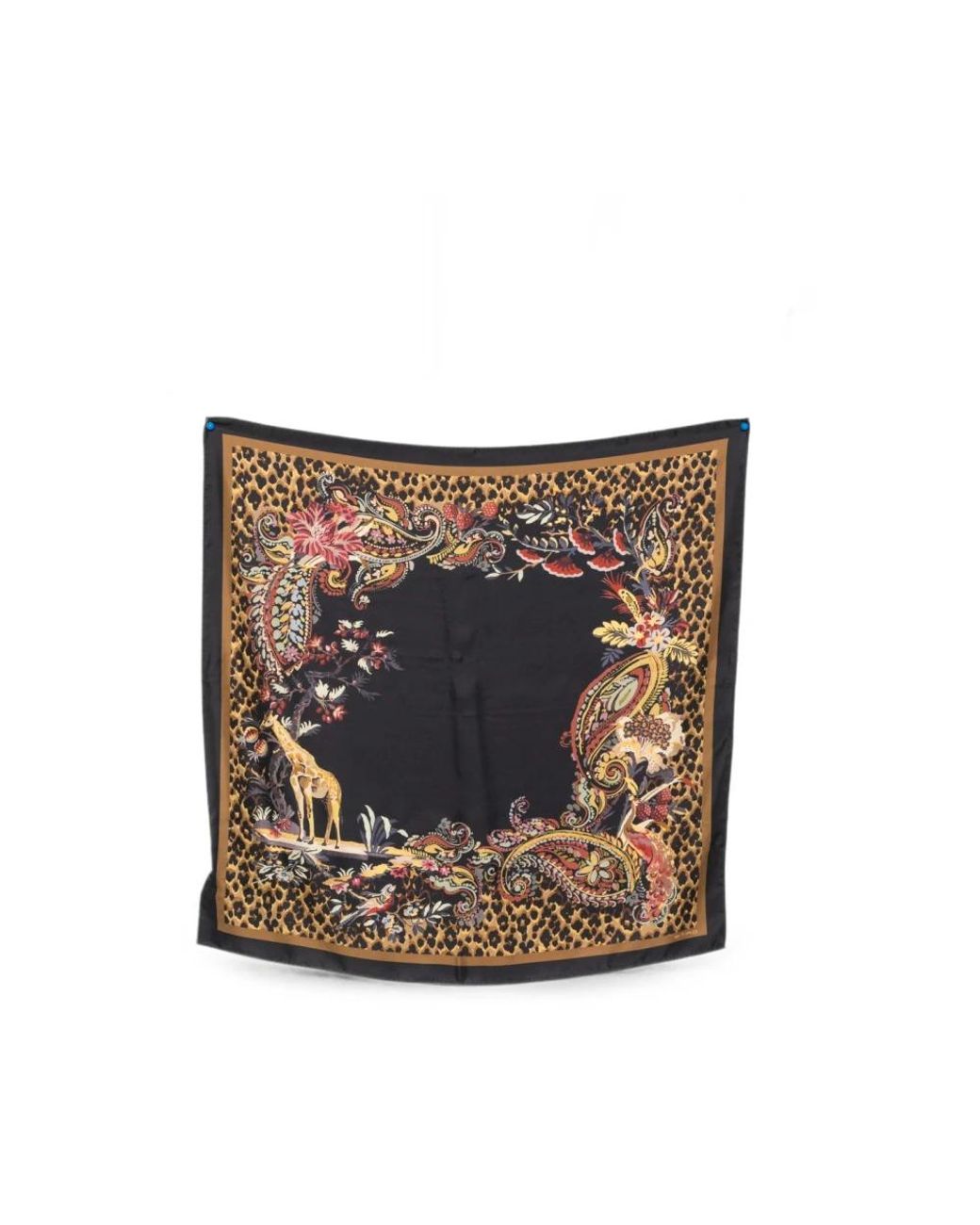 Silky Scarves Etro en coloris Metallic