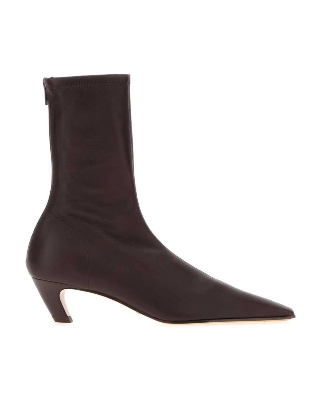 Khaite Brown Heeled Boots
