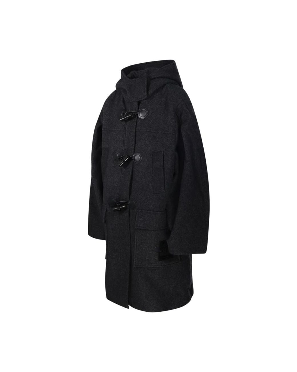 Ganni Black Single-Breasted Coats