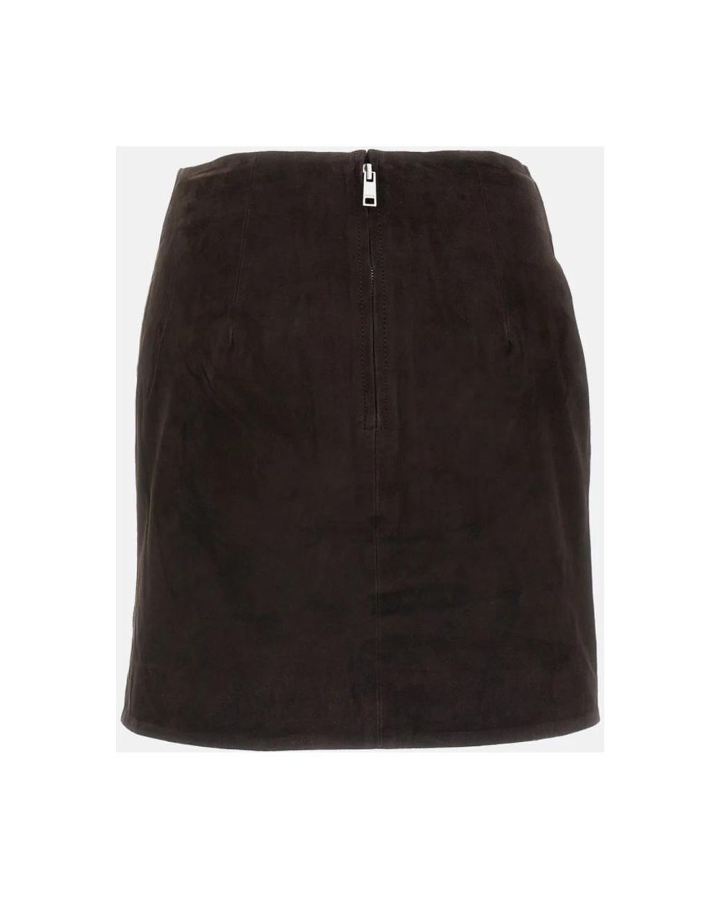 ROTATE BIRGER CHRISTENSEN Black Leather Skirts