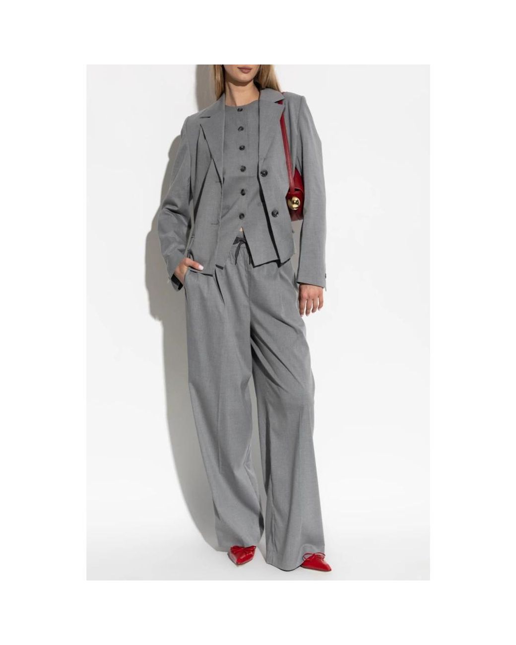 Blazers Samsøe & Samsøe en coloris Gray