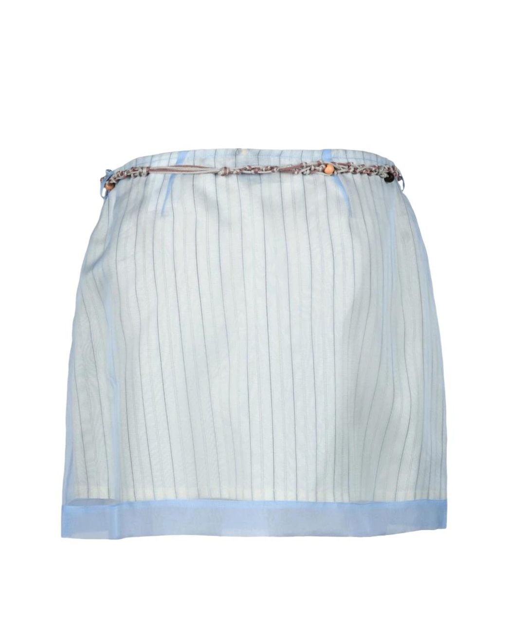 Alysi Blue Short Skirts